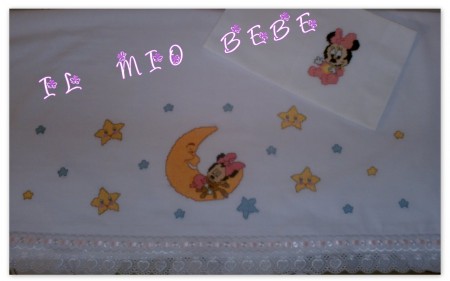 mod.31 x culla-carrozzina 32,00€ / x lettino 42,00€ / federa ricamata 4,00€ 