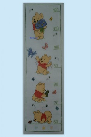 metro crescita Winnie Pooh baby prezzo 80,00€ 		