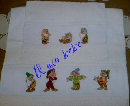 set asciugamani 1+1 I 7 NANI prezzo 30,00€ 